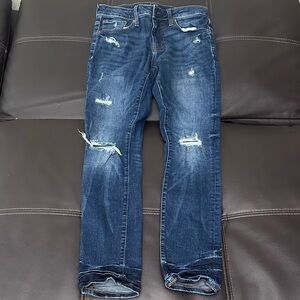 Aeropostal Skinny Distressed Blue Jeans for Men 29/30